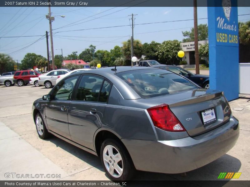 Storm Gray / Gray 2007 Saturn ION 2 Sedan