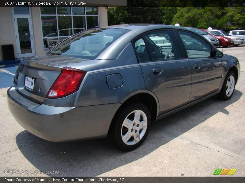 Storm Gray / Gray 2007 Saturn ION 2 Sedan