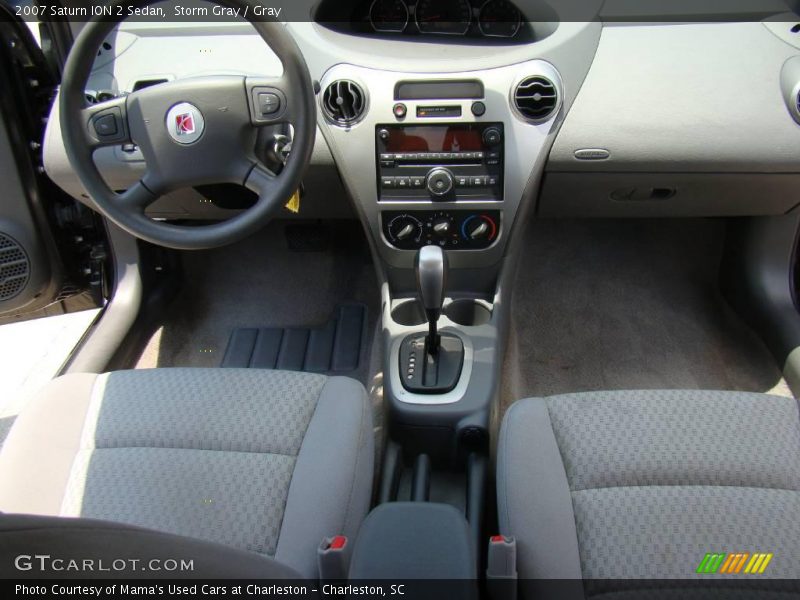 Storm Gray / Gray 2007 Saturn ION 2 Sedan