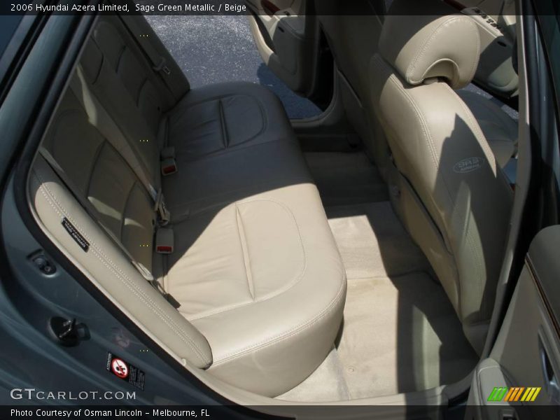 Sage Green Metallic / Beige 2006 Hyundai Azera Limited