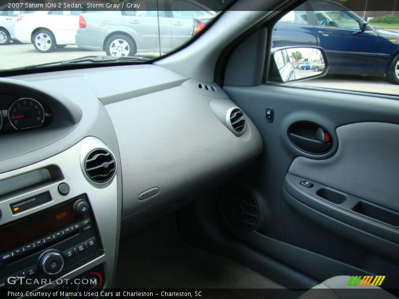 Storm Gray / Gray 2007 Saturn ION 2 Sedan