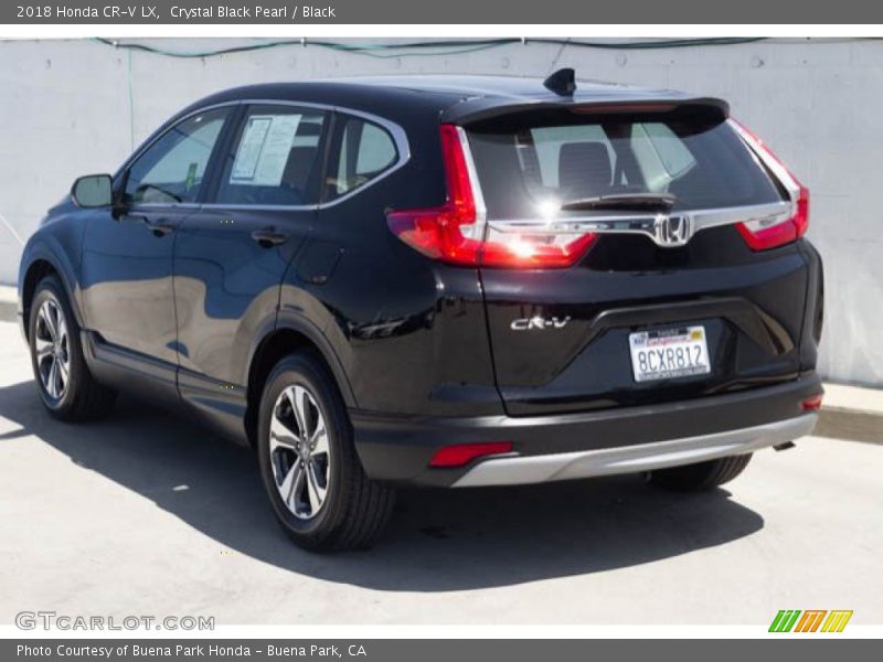 Crystal Black Pearl / Black 2018 Honda CR-V LX