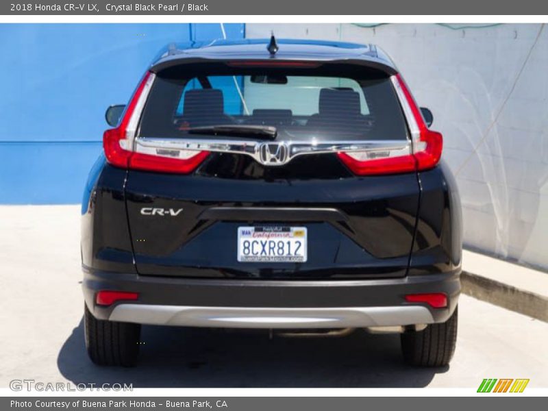 Crystal Black Pearl / Black 2018 Honda CR-V LX