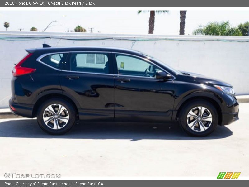 Crystal Black Pearl / Black 2018 Honda CR-V LX