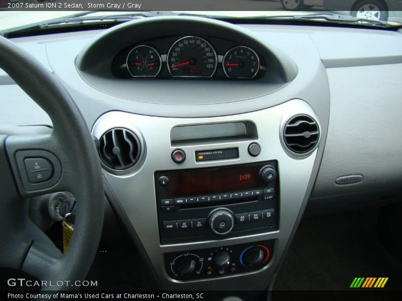 Storm Gray / Gray 2007 Saturn ION 2 Sedan