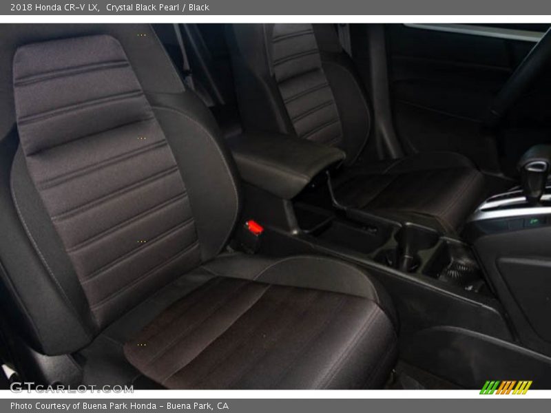 Crystal Black Pearl / Black 2018 Honda CR-V LX