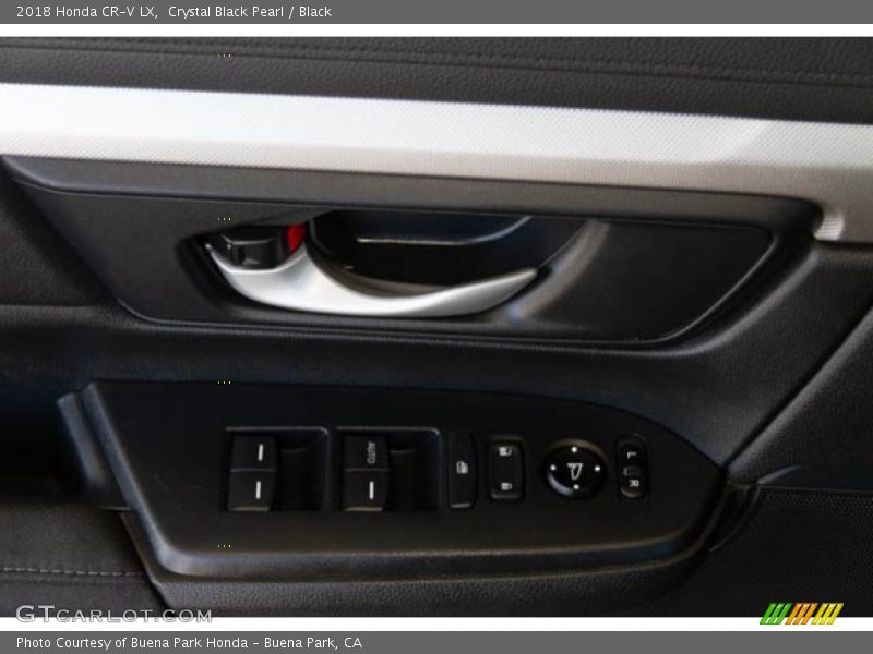 Crystal Black Pearl / Black 2018 Honda CR-V LX