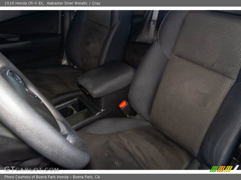 Alabaster Silver Metallic / Gray 2016 Honda CR-V EX