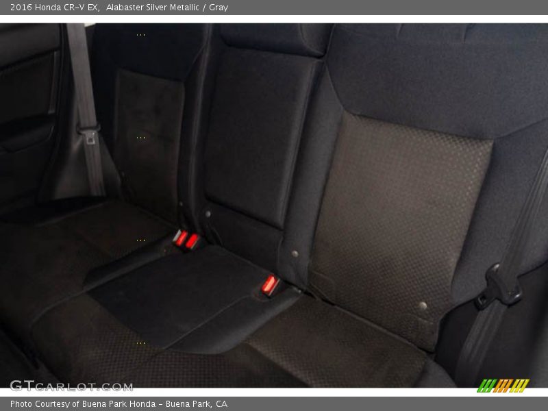 Alabaster Silver Metallic / Gray 2016 Honda CR-V EX