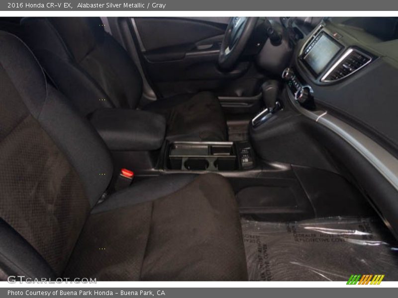 Alabaster Silver Metallic / Gray 2016 Honda CR-V EX