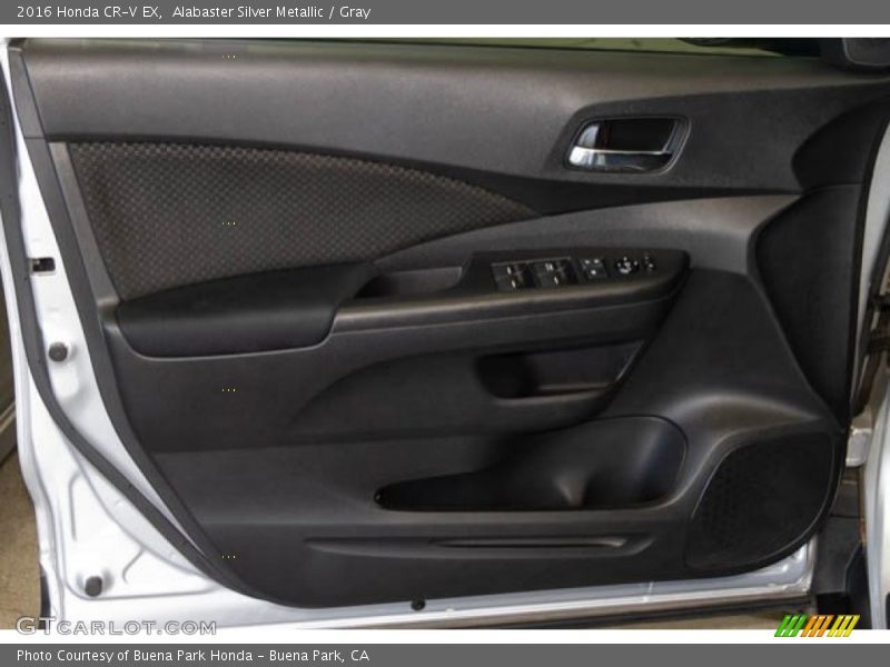 Alabaster Silver Metallic / Gray 2016 Honda CR-V EX