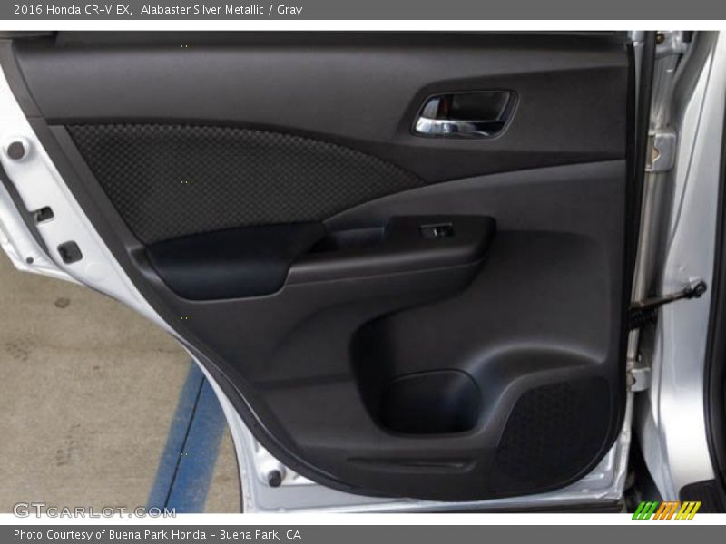 Alabaster Silver Metallic / Gray 2016 Honda CR-V EX