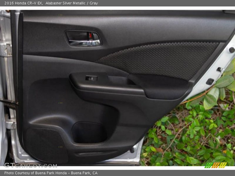Alabaster Silver Metallic / Gray 2016 Honda CR-V EX