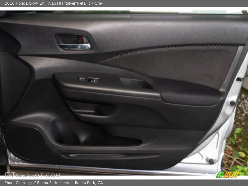 Alabaster Silver Metallic / Gray 2016 Honda CR-V EX