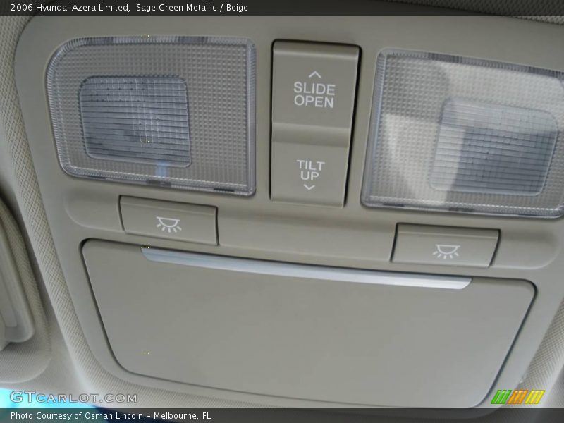 Sage Green Metallic / Beige 2006 Hyundai Azera Limited