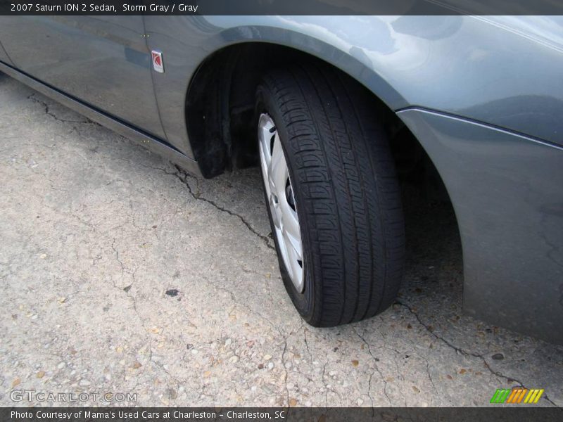 Storm Gray / Gray 2007 Saturn ION 2 Sedan