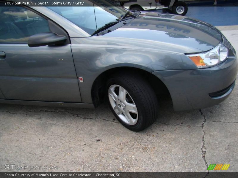 Storm Gray / Gray 2007 Saturn ION 2 Sedan