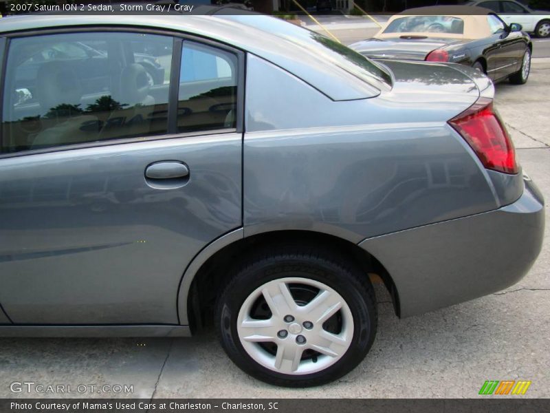 Storm Gray / Gray 2007 Saturn ION 2 Sedan
