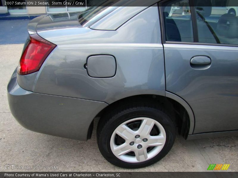 Storm Gray / Gray 2007 Saturn ION 2 Sedan