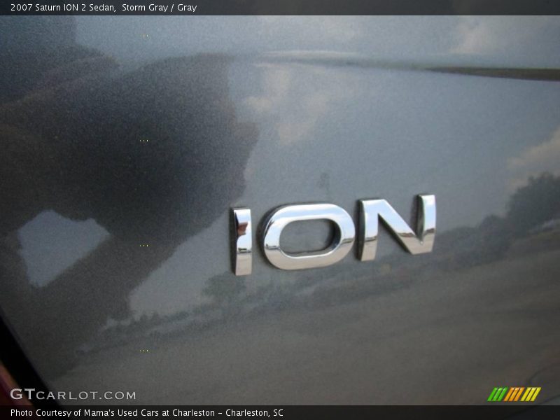 Storm Gray / Gray 2007 Saturn ION 2 Sedan
