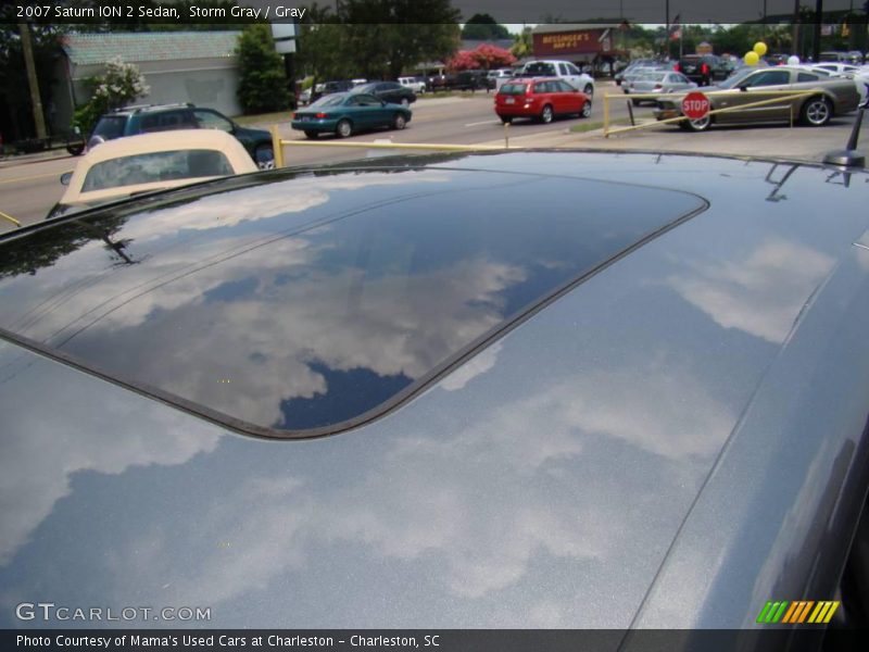 Storm Gray / Gray 2007 Saturn ION 2 Sedan