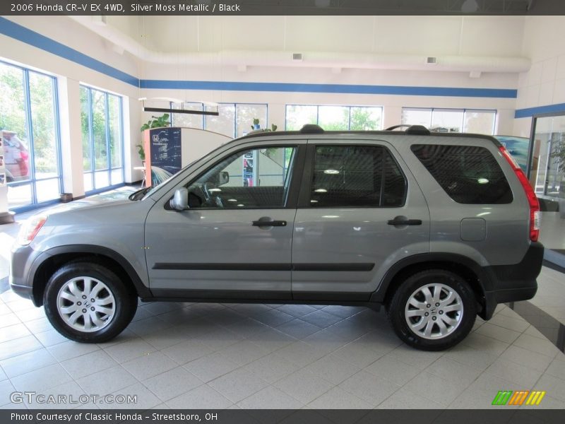 Silver Moss Metallic / Black 2006 Honda CR-V EX 4WD