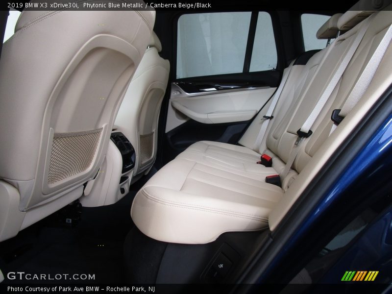 Phytonic Blue Metallic / Canberra Beige/Black 2019 BMW X3 xDrive30i