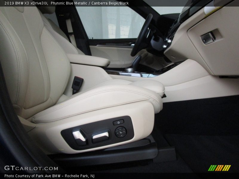 Phytonic Blue Metallic / Canberra Beige/Black 2019 BMW X3 xDrive30i
