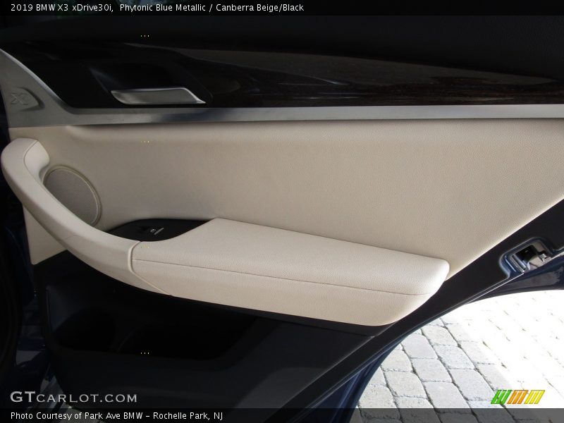 Phytonic Blue Metallic / Canberra Beige/Black 2019 BMW X3 xDrive30i