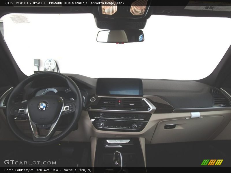 Phytonic Blue Metallic / Canberra Beige/Black 2019 BMW X3 xDrive30i