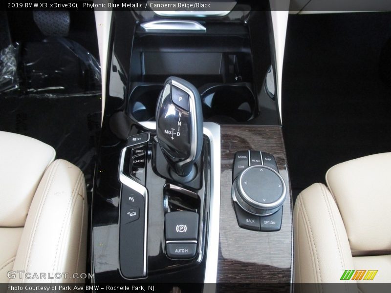 Phytonic Blue Metallic / Canberra Beige/Black 2019 BMW X3 xDrive30i