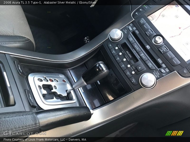 Alabaster Silver Metallic / Ebony/Silver 2008 Acura TL 3.5 Type-S