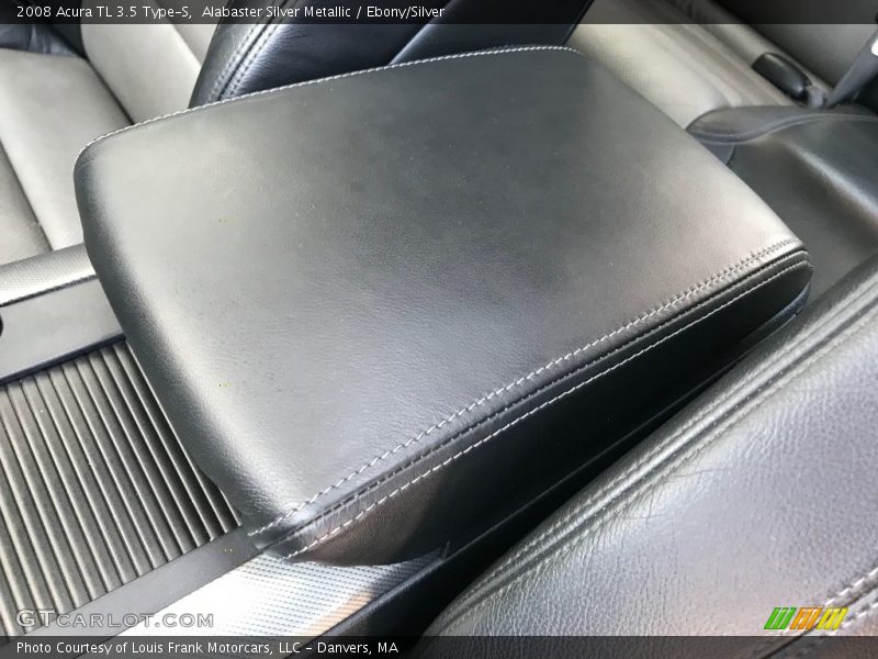 Alabaster Silver Metallic / Ebony/Silver 2008 Acura TL 3.5 Type-S