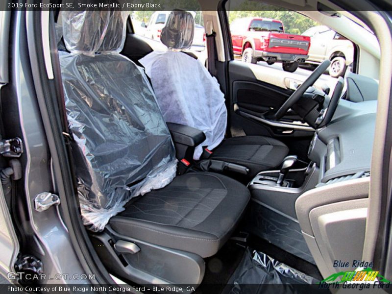 Smoke Metallic / Ebony Black 2019 Ford EcoSport SE