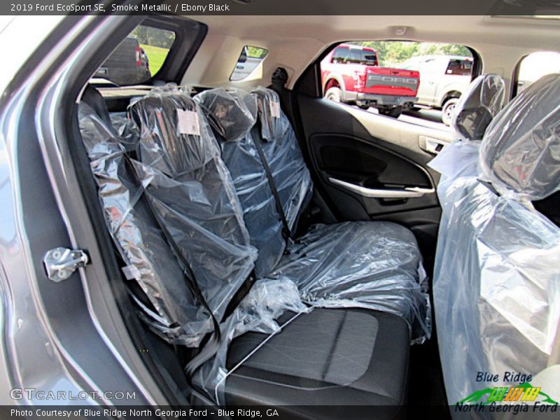 Smoke Metallic / Ebony Black 2019 Ford EcoSport SE