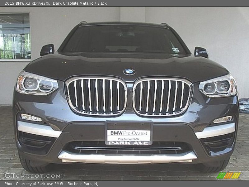 Dark Graphite Metallic / Black 2019 BMW X3 xDrive30i