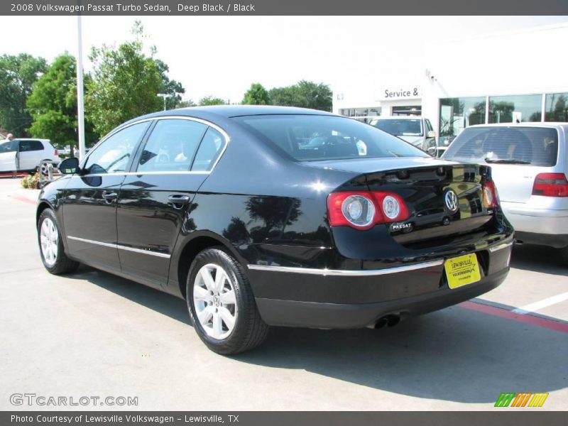 Deep Black / Black 2008 Volkswagen Passat Turbo Sedan