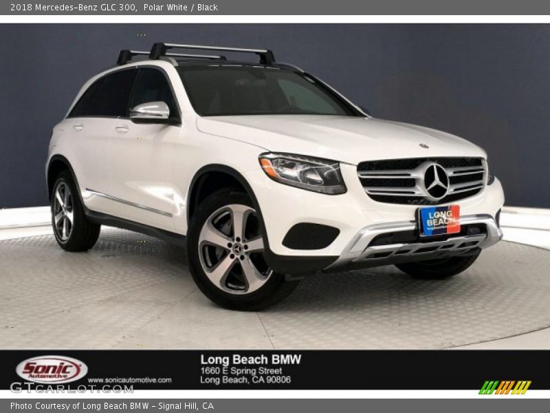 Polar White / Black 2018 Mercedes-Benz GLC 300