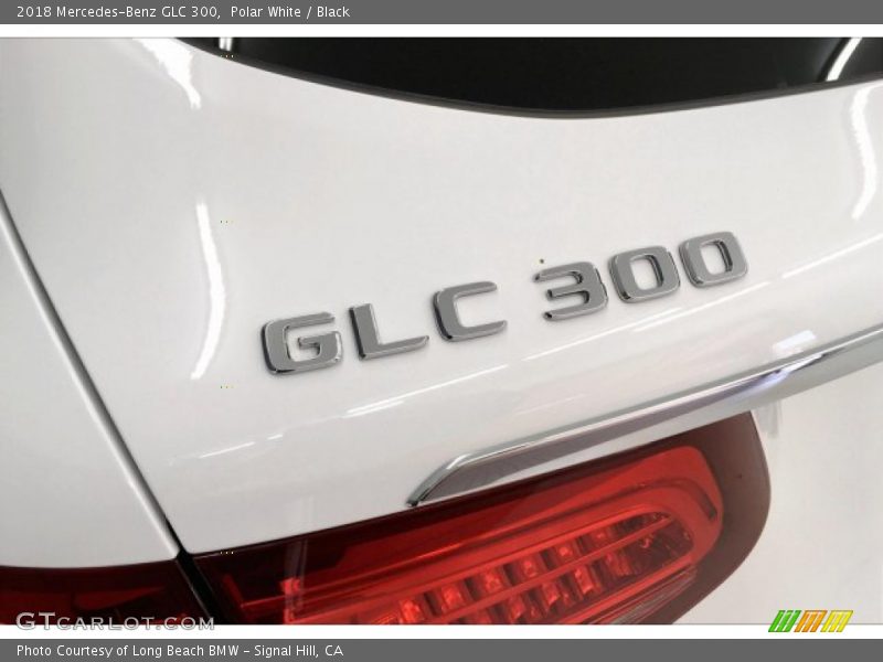 Polar White / Black 2018 Mercedes-Benz GLC 300