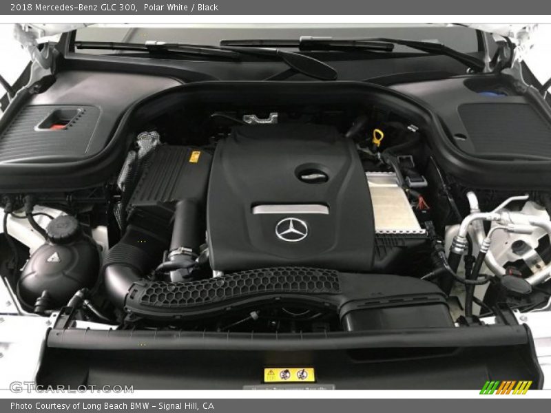 Polar White / Black 2018 Mercedes-Benz GLC 300