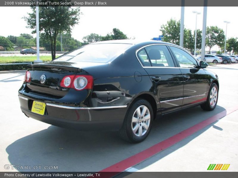 Deep Black / Black 2008 Volkswagen Passat Turbo Sedan