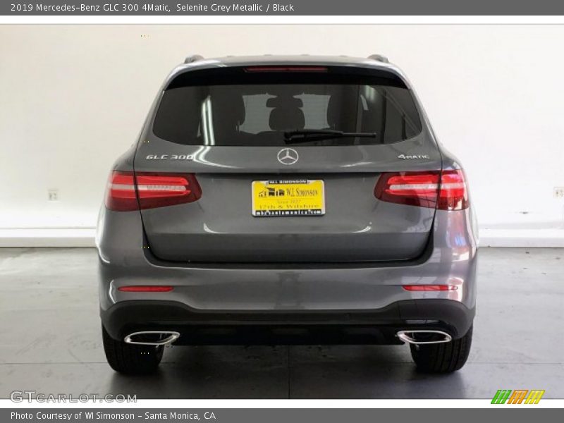 Selenite Grey Metallic / Black 2019 Mercedes-Benz GLC 300 4Matic