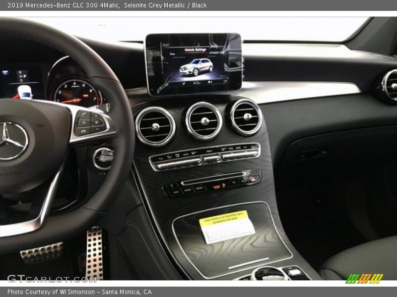 Selenite Grey Metallic / Black 2019 Mercedes-Benz GLC 300 4Matic