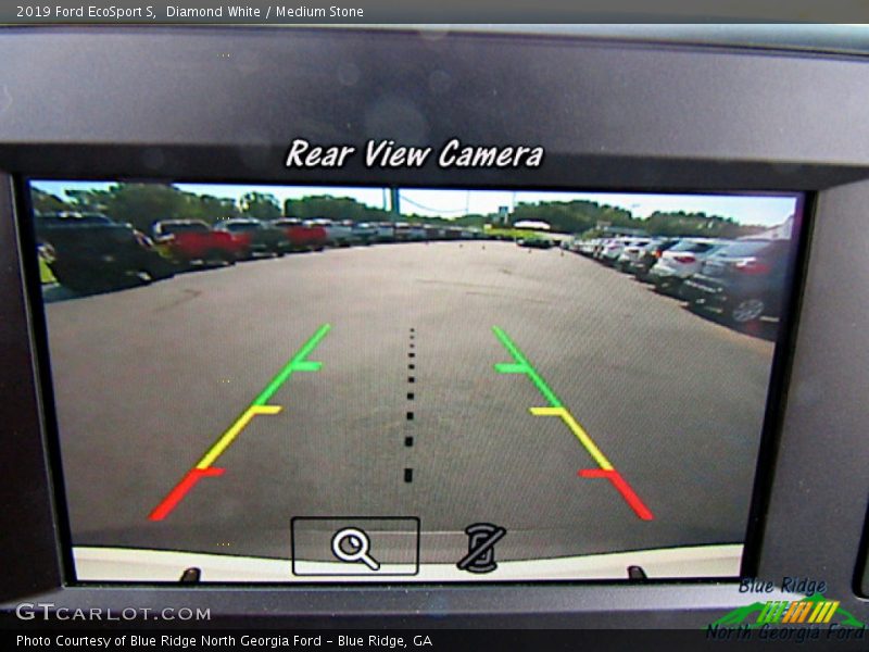 Diamond White / Medium Stone 2019 Ford EcoSport S