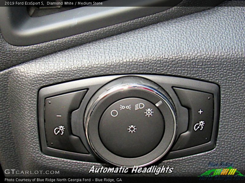 Diamond White / Medium Stone 2019 Ford EcoSport S