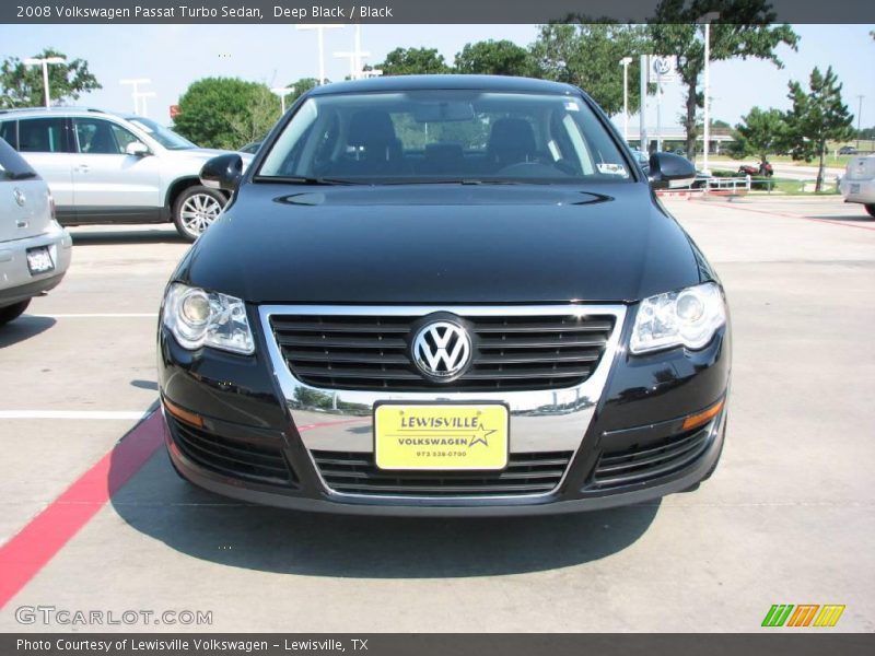 Deep Black / Black 2008 Volkswagen Passat Turbo Sedan