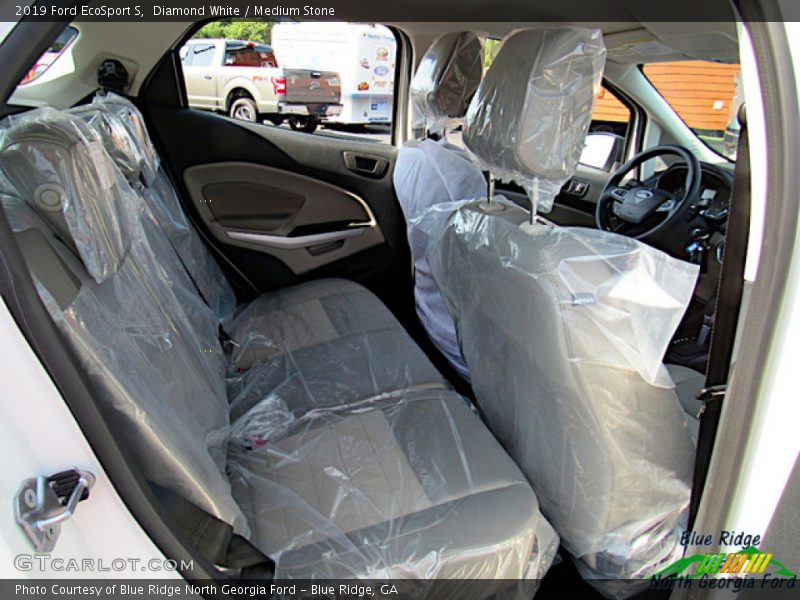 Diamond White / Medium Stone 2019 Ford EcoSport S