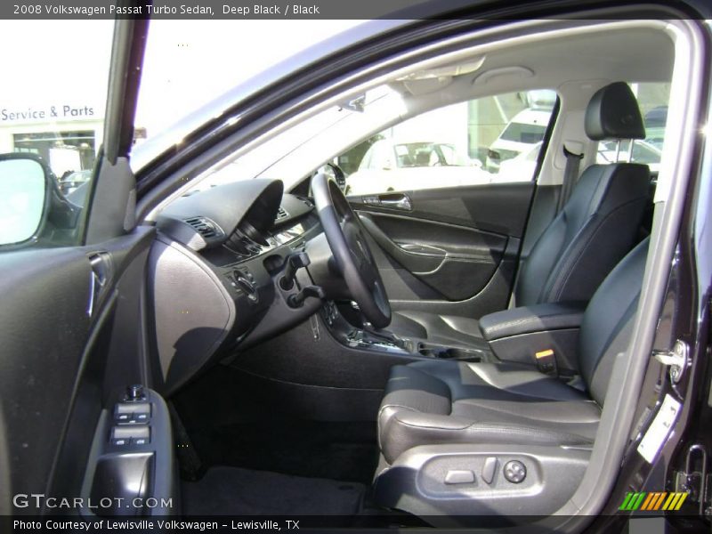 Deep Black / Black 2008 Volkswagen Passat Turbo Sedan