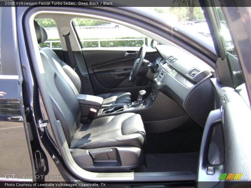Deep Black / Black 2008 Volkswagen Passat Turbo Sedan