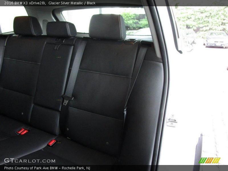 Glacier Silver Metallic / Black 2016 BMW X3 xDrive28i